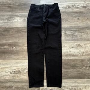 Nili Lotan Dark Wash Black Women 28x26 Size 0 Cotton Stretch Denim Skinny Jean‎